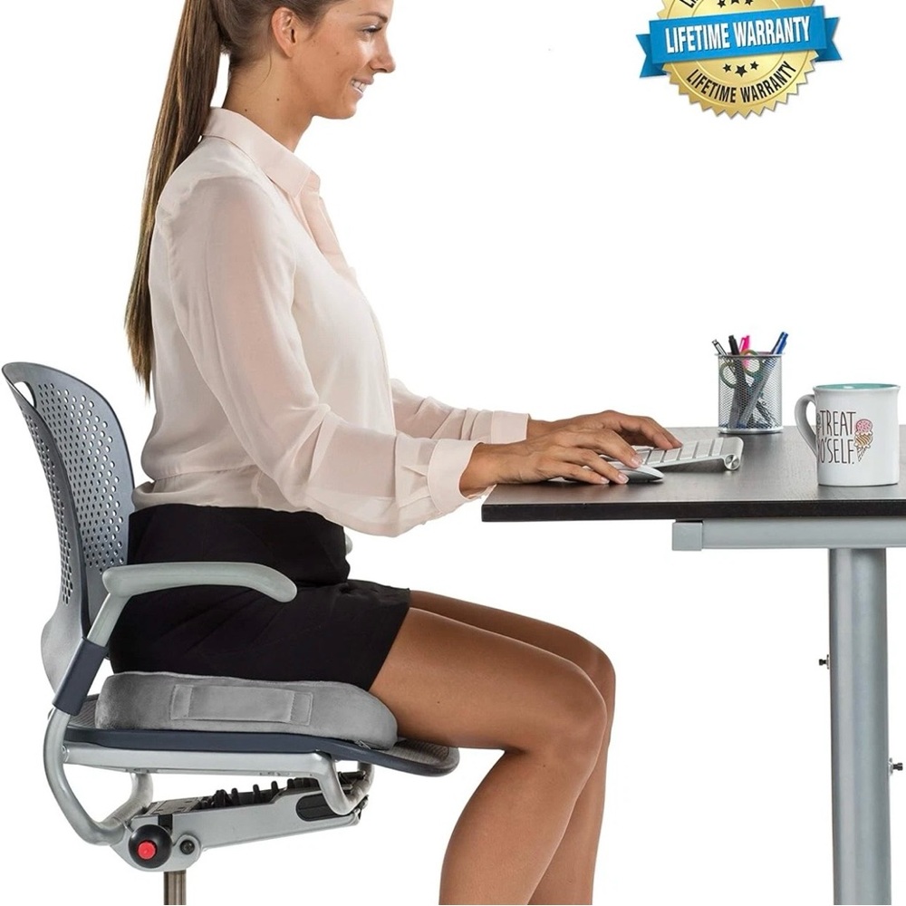 ComfiLife Premium Comfort Seat Cushion - Non-Slip Orthopedic Memory Foam julsale - Picture 7 of 10